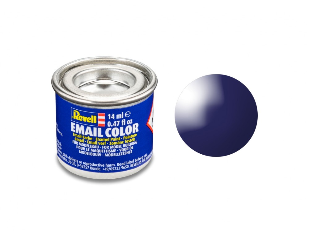 Nachtblauw, glanzend RAL 5022 14 ml blik Revell