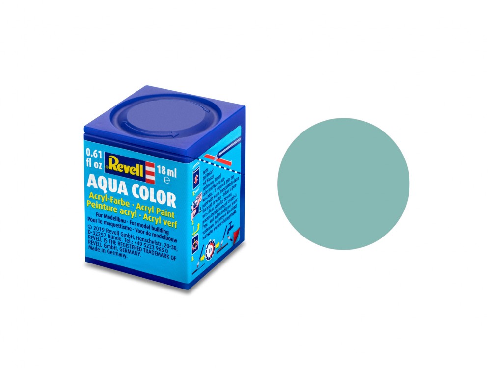 Lichtblauw, mat Aqua Color 18 ml Revell modelverf